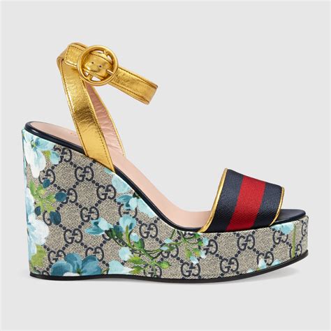 gucci womens platforms|Gucci platform wedges.